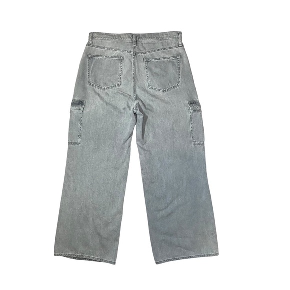 Gap High Rise Wide Leg Cargo Jeans - Picture 5 of 7
